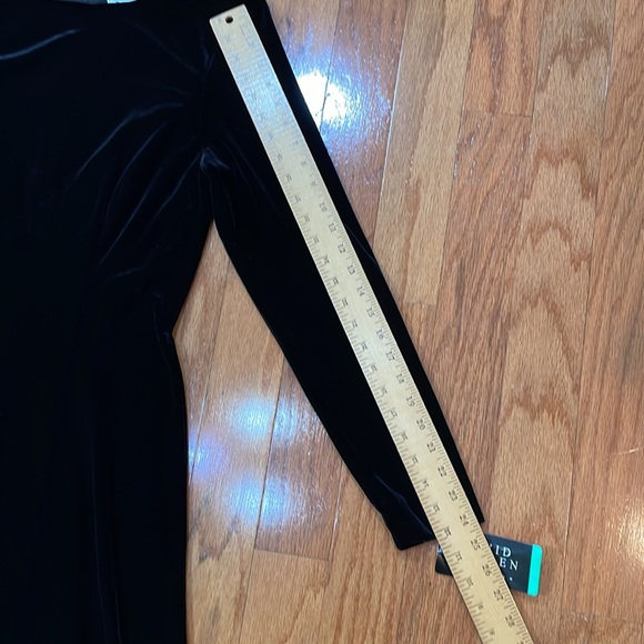 David Warren New York NWT Size 10 Sophisticated Lady Black Maxi Dress Gown - Picture 9 of 14